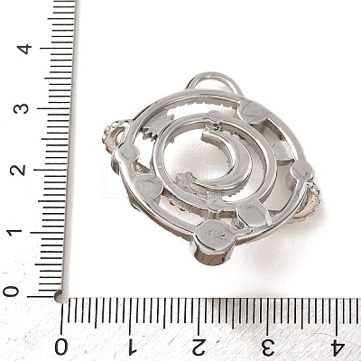304 Stainless Steel Rhinestone Pendants RB-CBA9A37-03P-B-1