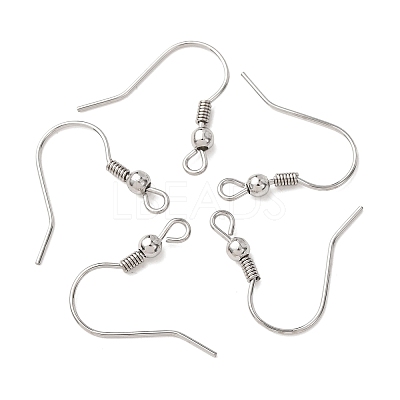 Tarnish Resistant 316 Surgical Stainless Steel Earring Hooks X-STAS-E009-1-1