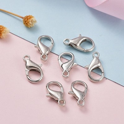 Zinc Alloy Lobster Claw Clasps E105-NF-1