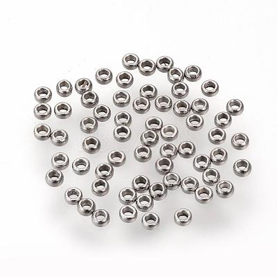 Tarnish Resistant 304 Stainless Steel Spacer Beads STAS-R065-80-1