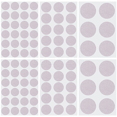 198Pcs 3 Styles Round Felt Furniture Pads AJEW-GF0013-26B-1