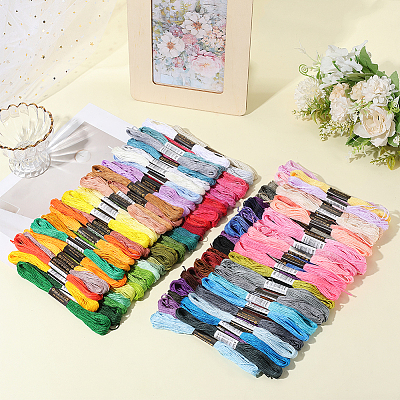 Polycotton Embroidery Floss OCOR-WH20005-49B-1