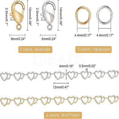 DIY Necklace Making Kits DIY-CA0001-94-1