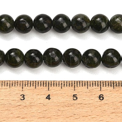 Natural Green Diopside Beads Strands GG-CBA993B-A01-8mm-1