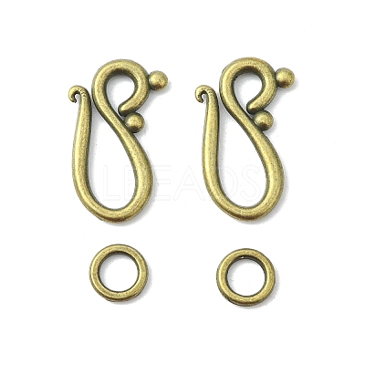 Tibetan Style Toggle Clasp X-MLF1277Y-NF-1