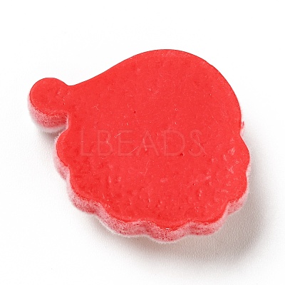 Christmas Opaque Resin Cabochons RESI-G042-C02-1