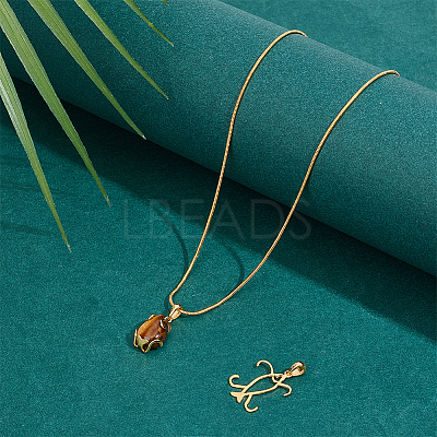 2Pcs 925 Sterling Silver Prongs Pendant Blank Fish Cabochon Settings STER-BC0002-60G-1