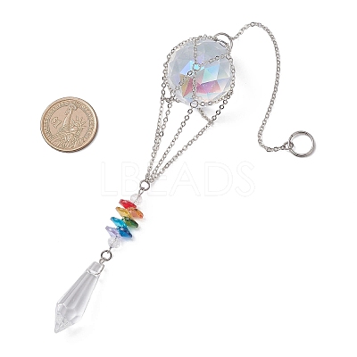 Glass Hot Air Balloon Hanging Suncatchers HJEW-JM04569-02-1