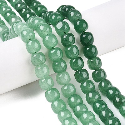 Dyed Natural White Jade Beads Strands G-T138-S07-1