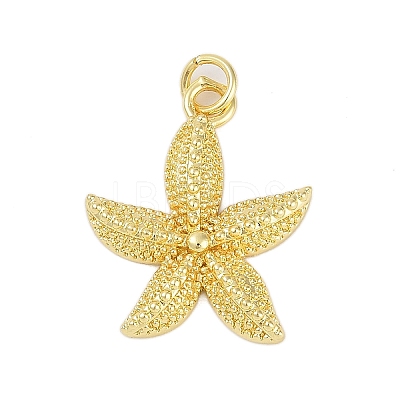 Rack Plating Brass Pendants KK-R166-08G-01-1