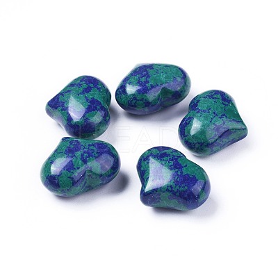 Natural Chrysocolla and Lapis Lazuli Stone G-F659-A19-1