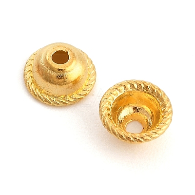 Tibetan Style Alloy Bead Caps LS-K090A011-1