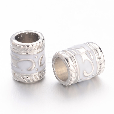 Enamel Alloy European Beads LS-EA8640-4-1