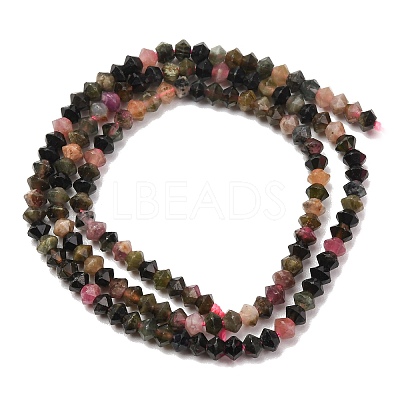Natural Multicolor Tourmaline Beads Strands G-D110-C02-01-1