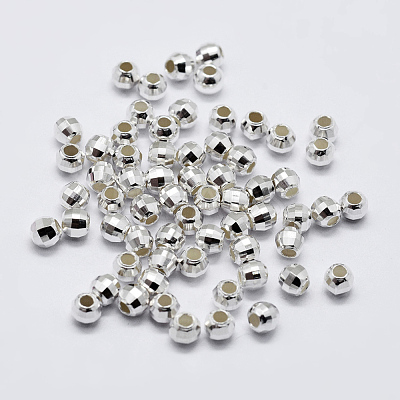 925 Sterling Silver Beads Spacer STER-K167-017B-S-1