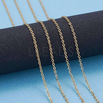Ion Plating(IP) 304 Stainless Steel Cable Chains CHS-F007-01G-A-1