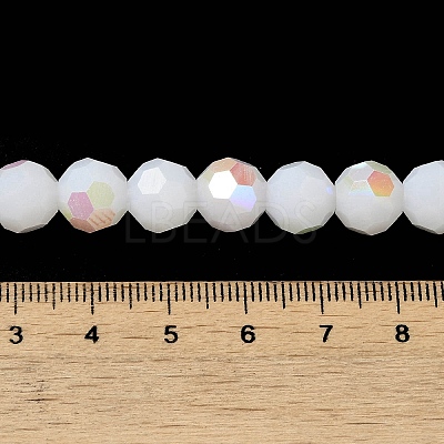 Imitation Jade Glass Beads Strands EGLA-A035-J10mm-L05-1