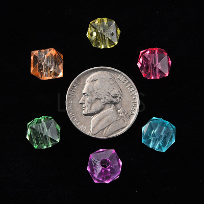 Transparent Acrylic Beads X-MACR-S373-51B-1