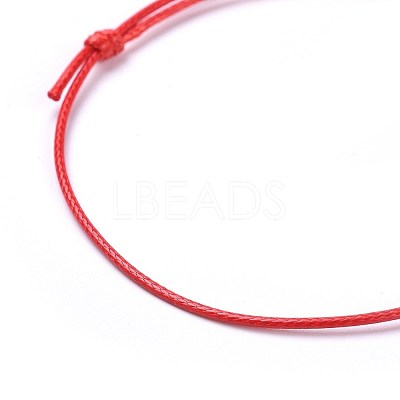 Eco-Friendly Korean Waxed Polyester Cord Bracelet Making BJEW-JB04256-06-1