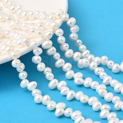 Natural Cultured Freshwater Pearl Beads Strands PEAR-I007-04B-01A-1