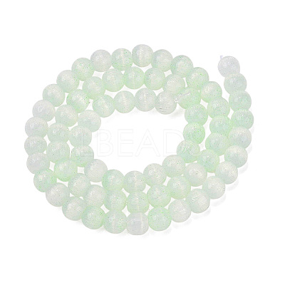 Glass Imitation Cat Eye Beads Strands GLAA-N074-03A-03-1
