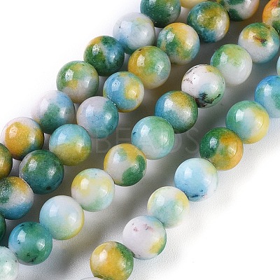 Jade Beads Strands LS-G-D264-6mm-XH05-1