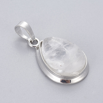 Natural & Synthetic Mixed Stone Pendants G-L512-C-1