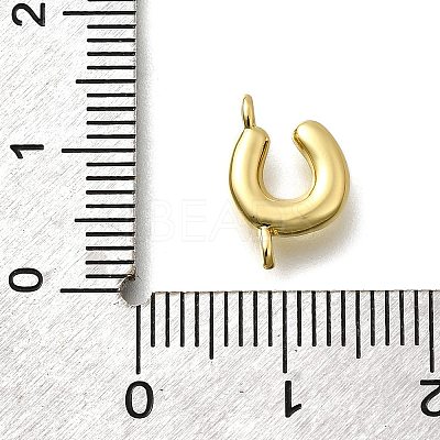 Brass Connector Charms KK-P295-01G-U-1