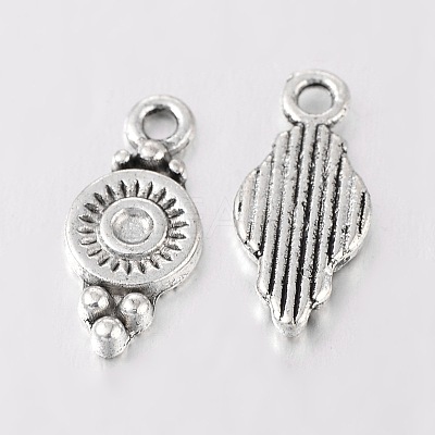 Tibetan Style Alloy Charms X-EA270Y-1