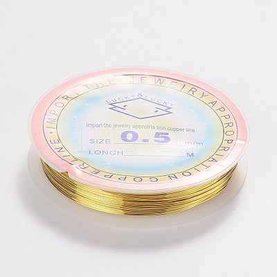 Copper Jewelry Wire CWIR-CW0.5mm-07-1