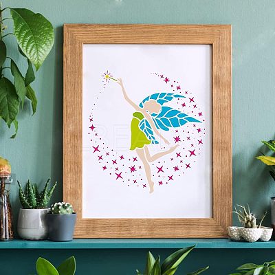 Plastic Reusable Drawing Painting Stencils Templates DIY-WH0172-297-1