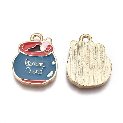 Alloy Enamel Pendants ENAM-I044-13G-1