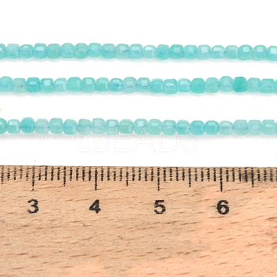 Natural Amazonite Beads Strands GG-CBA77FB-D02-02-1