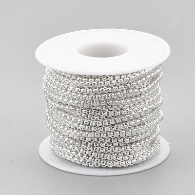 304 Stainless Steel Box Chains CHS-T002-02B-1