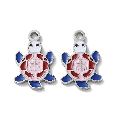 304 Stainless Steel Pendants LS-STAS-C083-07P-02-1