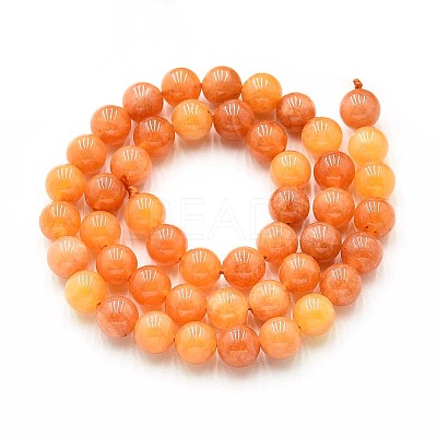 Natural Quartz Beads Strands G-N355-8mm-44-1