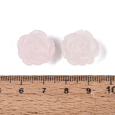 Natural Rose Quartz Carved Beads G-Q601-41A-02-1