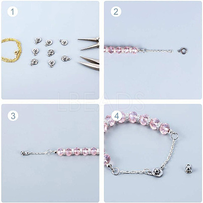 20Pcs 201 Stainless Steel Snap Clasps STAS-GO0001-18G-1