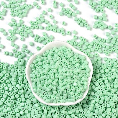 Opaque Acrylic Beads OACR-B025-06J-1