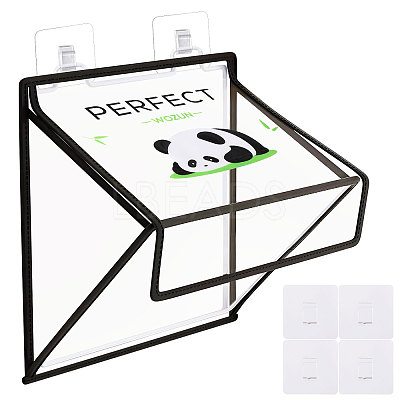 Plastic Clothes Hanging Storage Bags AJEW-WH0752-256-1