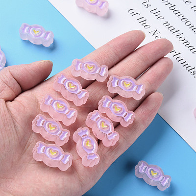 Transparent Acrylic Beads MACR-S374-05B-06-1