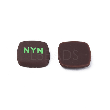 Acrylic Enamel Cabochons KY-N015-202B-1