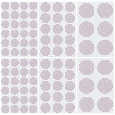 198Pcs 3 Styles Round Felt Furniture Pads AJEW-GF0013-26B-1