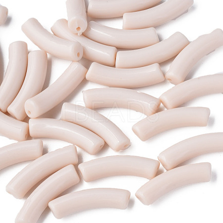 Opaque Acrylic Beads MACR-S372-002B-13-3801-1