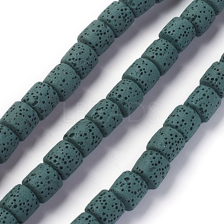 Natural Lava Rock Beads Strands G-F671-04A-04-1