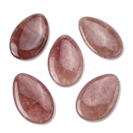 Natural Strawberry Quartz Big Pendants G-F820-05A-07-1