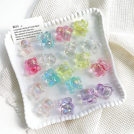 Opaque Acrylic Beads OACR-N137-05-1