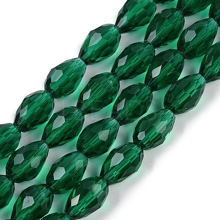 Transparent Glass Beads Strands EGLA-N013-T4mm-D24-1