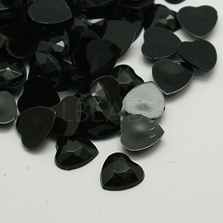 Imitation Taiwan Acrylic Rhinestone Cabochons GACR-A025-12x12mm-18-1