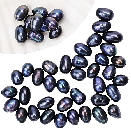 Natural Cultured Freshwater Pearl Beads Strands PEAR-NB0001-40-1